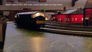 Dapol Class 22 DCC with Sound, Lights and Crew