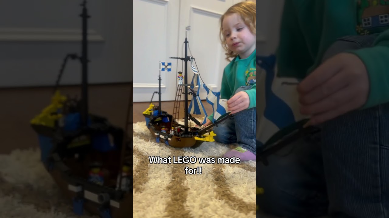 What Lego Was Made For, Playing!  