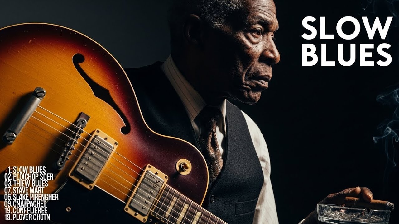 Chicago Blues Radio – Late Night Slow Blues Guitar Music for Relax Vol.176