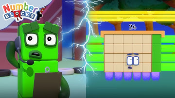 Code Breaker! 🤯 | Codes and sequences | Full Episodes - 123 Learn to Count | Numberblocks