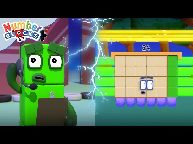 Code Breaker! 🤯 | Codes and sequences | Full Episodes - 123 Learn to Count | Numberblocks class=