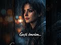 GEÇTİ ÖMRÜM … 💔 #Shorts #arabesk