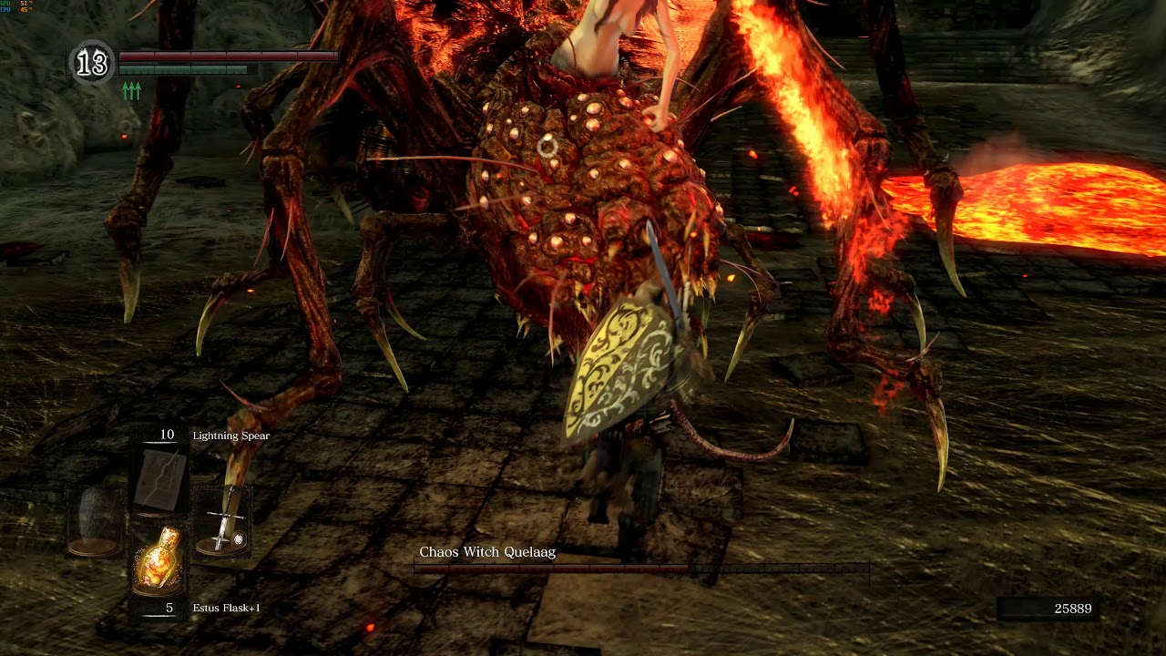 Dark Souls Remastered - Chaos Witch Quelaag.