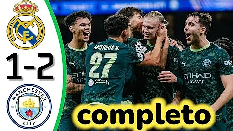 Real Madrid vs Man City Highlights-UEFA Champions League 2025-Real Madrid vs Manchester City Resumen