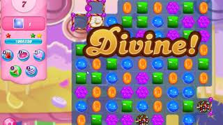 Candy Crush Saga Level 5650 (3 stars, No boosters)