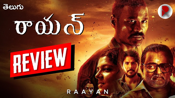 Raayan Movie Review : Dhanush, Sundeep Kishan : RatpacCheck : Raayan Review Telugu : Telugu Movies