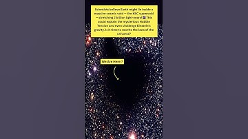Are We Living in a 2 Billion Light Year Cosmic Void? #kbcsupervoid #cosmicvoid