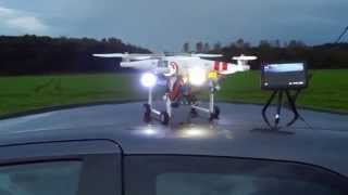 Vor Dem Testflug Des Dji Phantom 1 Mit Videosender Und Fpv Monitor
