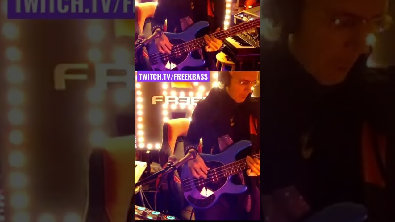 Last night at twitch.tv/freekbass. Stop by and hit the ‘follow’ button to know when I go live next.