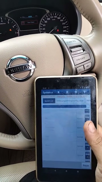 Nissan Teana Engine Scan!! #nissan #nissanindonesia #teana #mekanikindonesia #mechanic