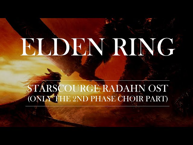 Elden Ring - Radahn OST (only the Choir Part from Phase 2) Short Version