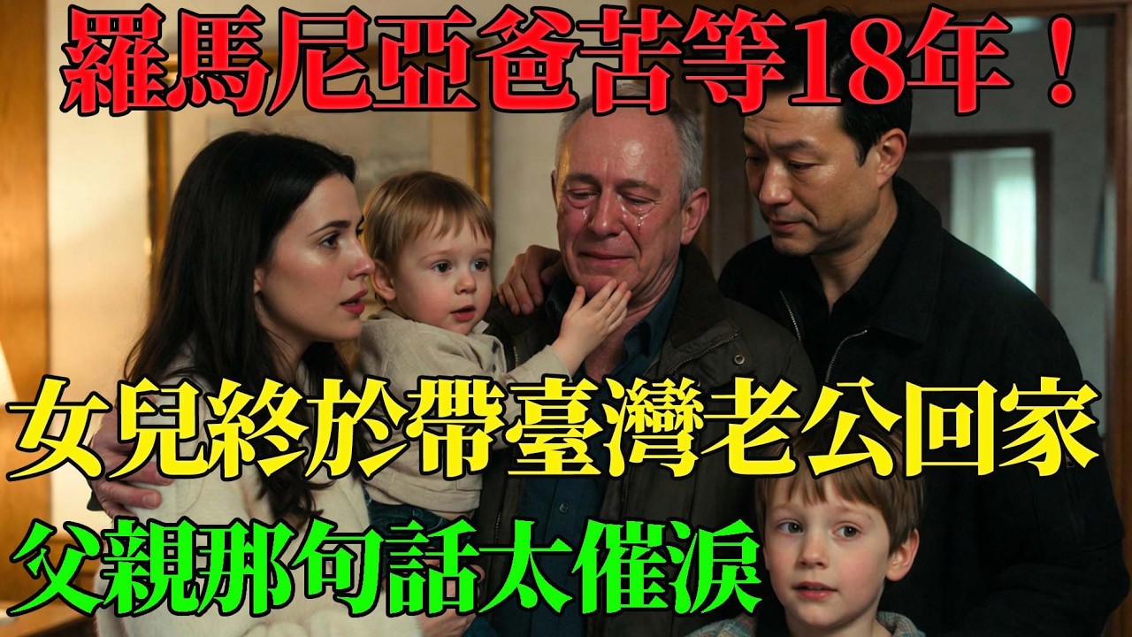 十八年前離家出走的羅馬尼亞女兒,帶著台灣丈夫和兩個混血孩子回來,父親當場說出這句話讓所有人都哭了