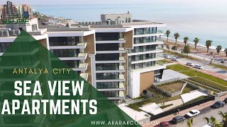 Direct Sea View Apartments For Sale in Antalya