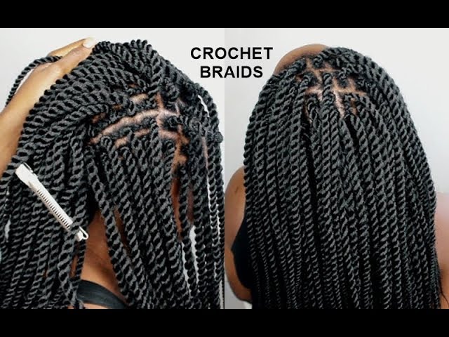 How to: individual crotchet illusion for SENEGALESE TWIST