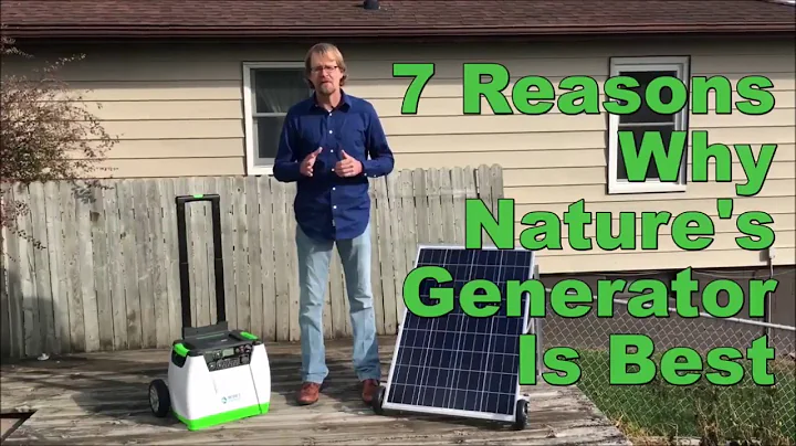 Natures Generator Portable 1800-Watt Solar Generator Overview