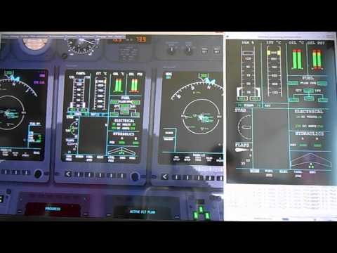 module Eicas Externe pour flightgear.
