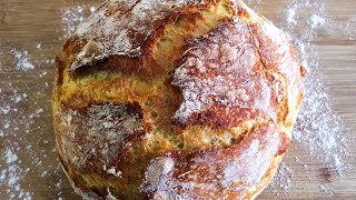 How to make rustic bread/ Paine artizanala