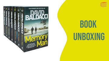 Amos Decker Series Books 1 - 7 Collection Set by David Baldacci - Book Unboxing