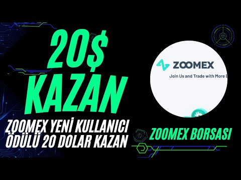 20$ DOLAR KAZAN YENİ BORSA AİRDROBU ZOOMEX BORSASI KAYIT OL KAZAN ÖDEME KANITLI #kripto#airdrop#btc