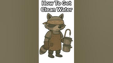How to Get Clean Water in a Post-Apocalyptic World 🌍💧 #shorts  #science