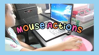 Mouse Actions (Chelsey's Performance Task) | Team Misajon