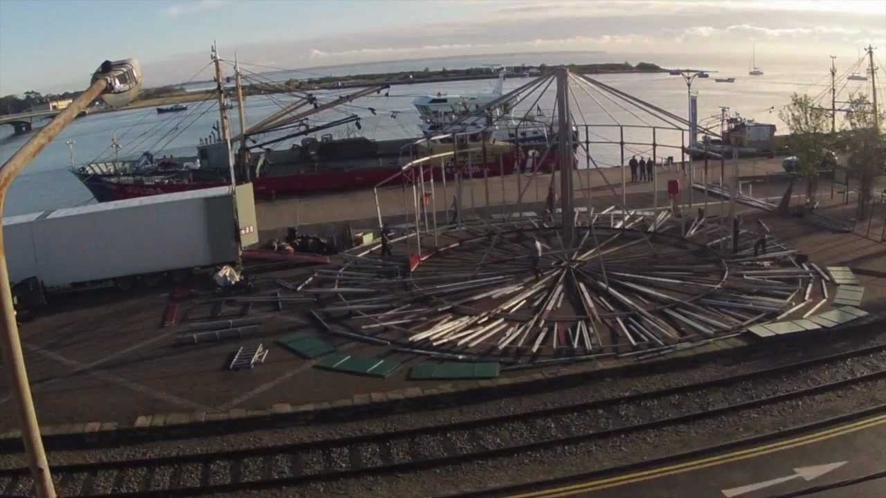 Wexford Spiegeltent Festival 2012 - Build Timelapse