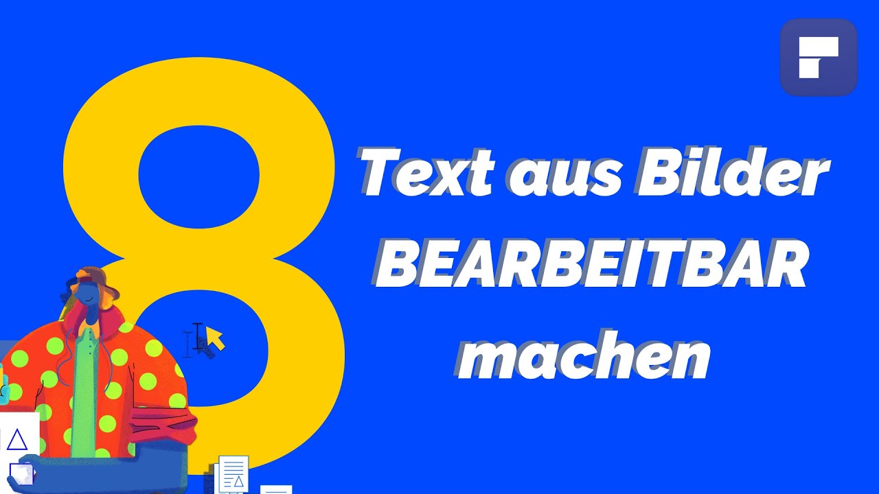 Text aus Bild BEARBEITBAR machen | Tutorial - YouTube