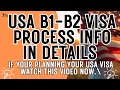 USA Latest Visa B1B2 Visa Process in Details | Time | Process | Cost &amp; Interview Question &amp; Answers
