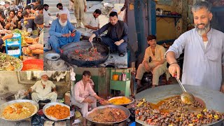 Famous Street food of Kohat KPK Afghanistan | Subha Ka nashta | Breakfast | Pulao | liver fry