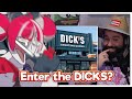 Ollie cant stop laughing when she found out that dicks is actually a store name in usa 