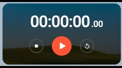 StopWach project Using vanilla javascript