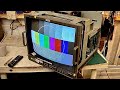 Bbc archives equipment restorations  ikegami tm2020r broadcast monitor repair
