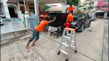 Third ซอยลาซาล - งานเคลื่อนย้ายตู้ปลาพร้อมปลา + ยกไปทั้งระบบก่อนทำการติดตั้งใหม่ยกชุด วันที่ 1 Set 2