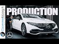 2022 Mercedes EQS - PRODUCTION 🇩🇪 German Car Factory Plant