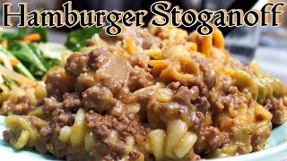 Hamburger Stroganoff in the Instant Pot