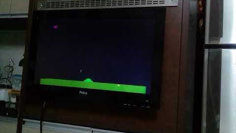 2600 Space Invaders Double Shots 9910pts Game 1AA via console