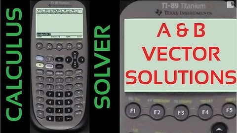 A & B Vector Solutions | Every Step Calculus