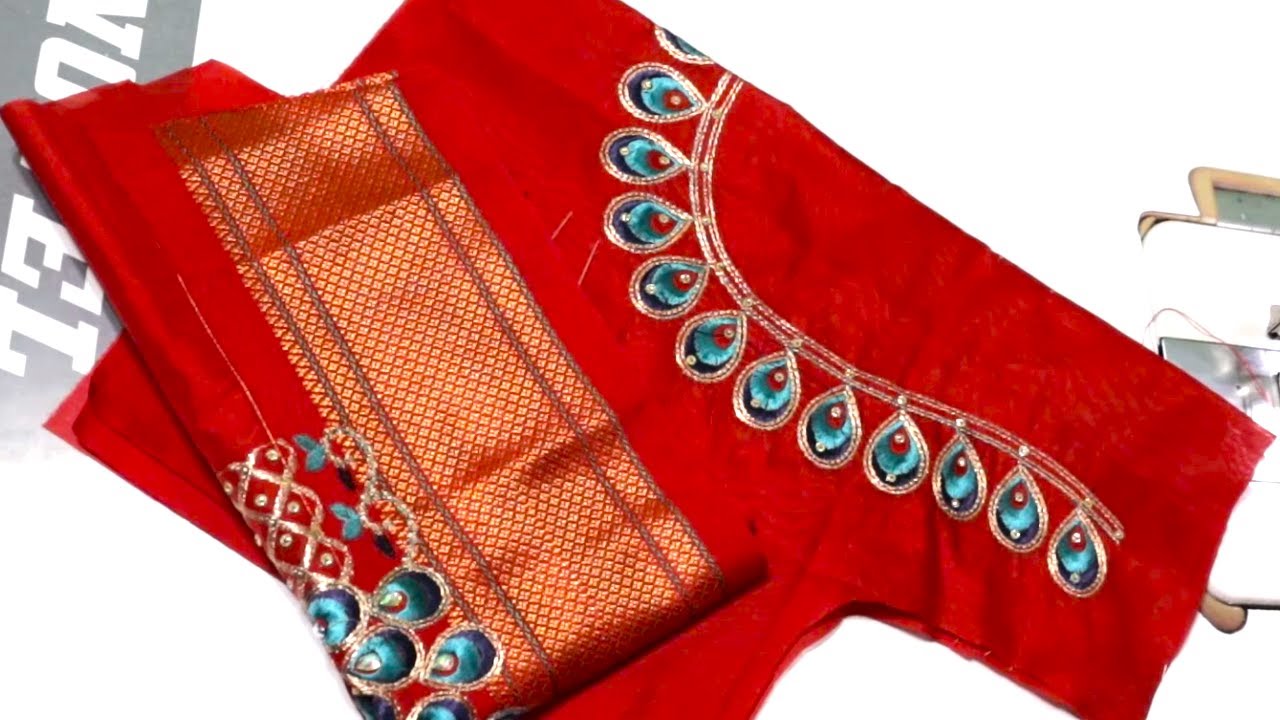 Дизайн блузок Kalanjali Paithani | Дизайн блузок в полный рост