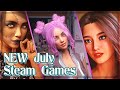 New Steam Games in July
