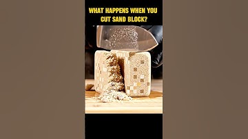 ASMR Minecraft Sand Block Cutting