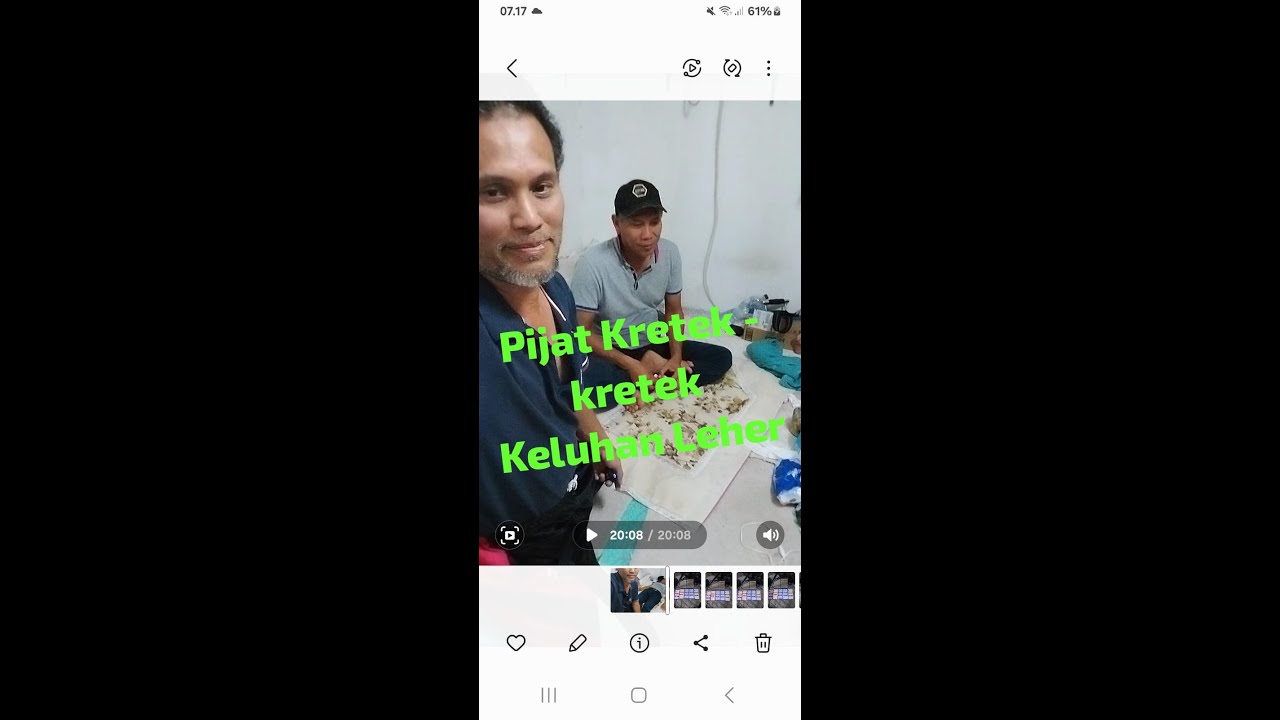 Pijat Kretek - kretek keluhan Leher.#pijat#kretek#leher