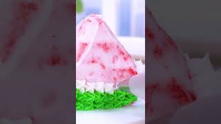 ?? Satisfying Miniature Watermelon Cake Decorating Yumupminiature