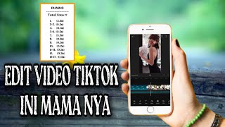 Cara edit Video Tiktok Ini Mamanya Ini Anaknya - CapCut Tutorial
