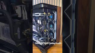 5090 +9950X3D Custom Loop! #pcbuild #rtx5090 #amd #Nvidia #asus