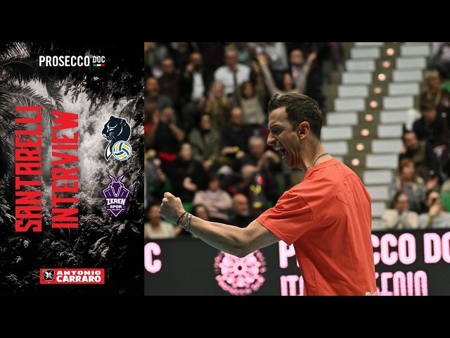 Coach Santarelli after the match | A. Carraro Prosecco Doc CONEGLIANO vs Ankara 2-3