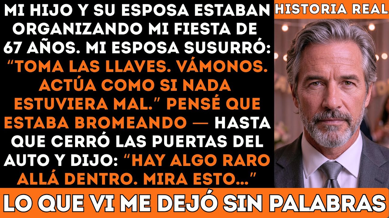 Mi Hijo Estaba Preparando Una Fiesta Para Mí Cuando Mi Esposa Dijo: “Hay Algo Raro. Mira Esto…”