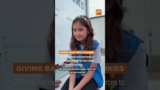 25 local businesses donate 1200+ Boxes of Girl Scout Cookies to St. Vincent de Paul