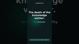 The death of the knowledge worker. #Shorts