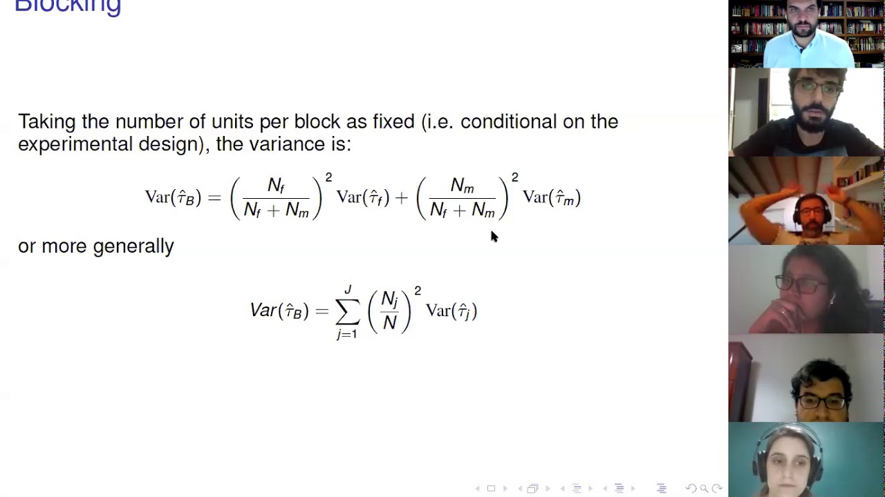 Experimentos - Blocking (Aula 4) - Prof. Felipe Nunes - YouTube
