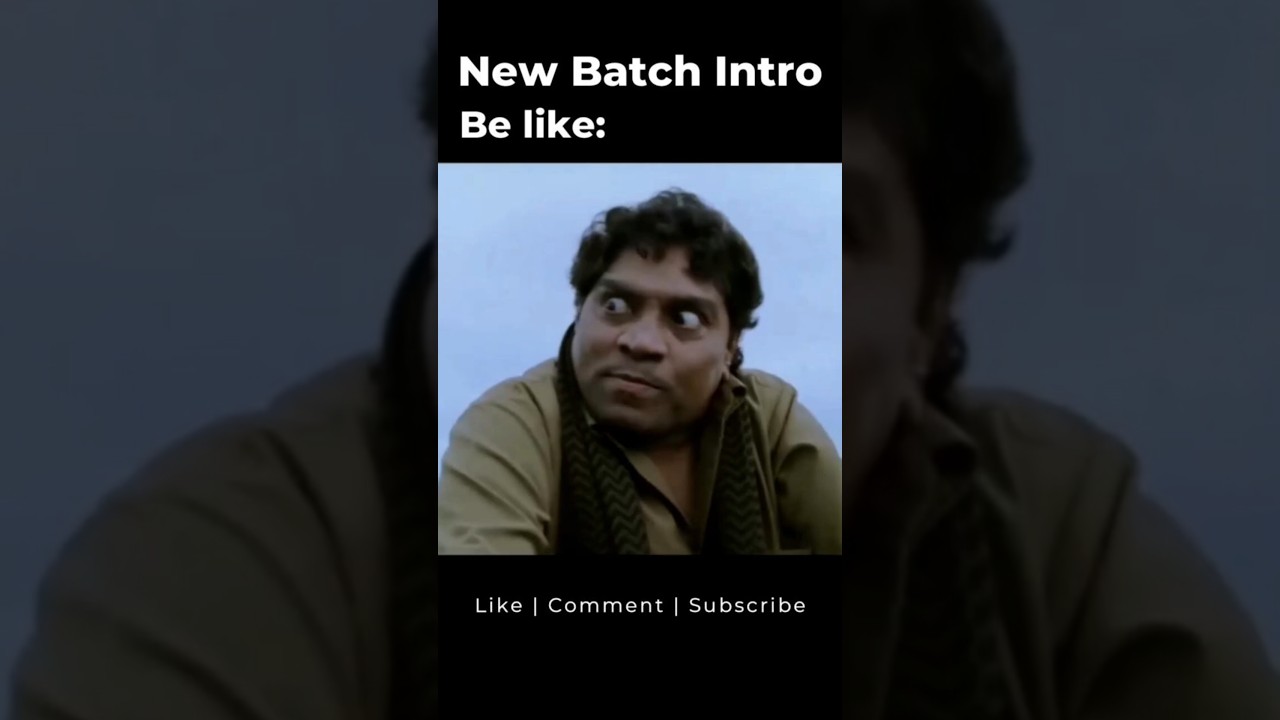 New Batch Intro Be Like🤣 #memes #funny #herapheri #memes #viral #trending #funny #comedy #freshers